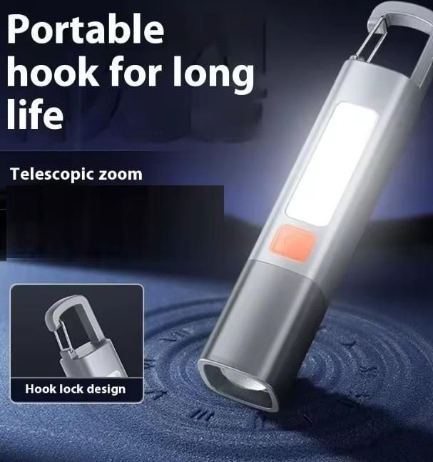 USB Rechargeable Portable EDC Torch | Outdoor Camping Flashlight