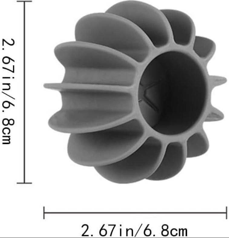 5 Pcs Washing Machine Laundry Balls – Anti Tangle Silicone Clothes Cleaning Balls