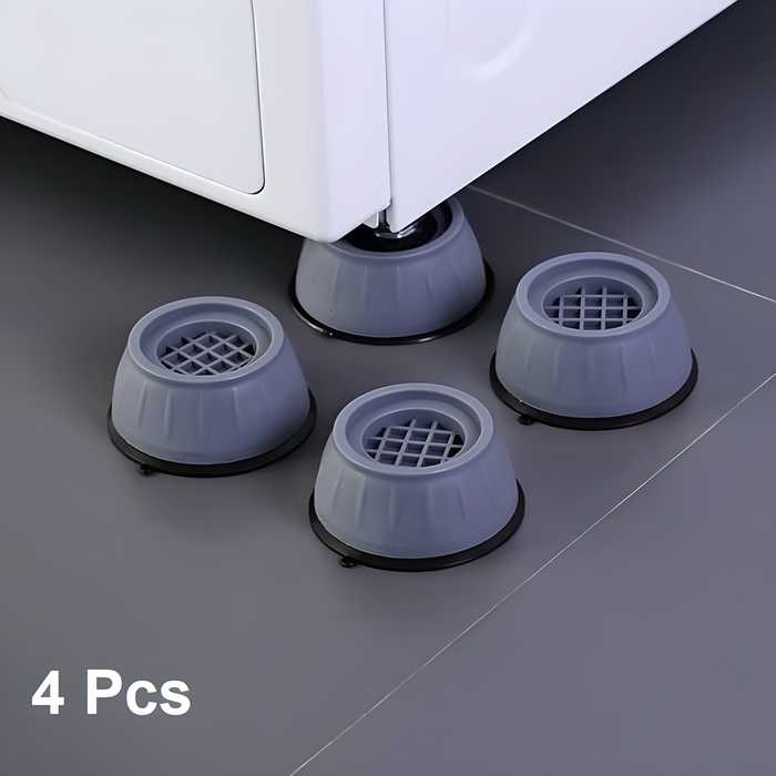 Anti Vibration Pads for Washing Machine (Pack of 4) | Shock Proof Anti-Slip Washer & Dryer Feet Stand