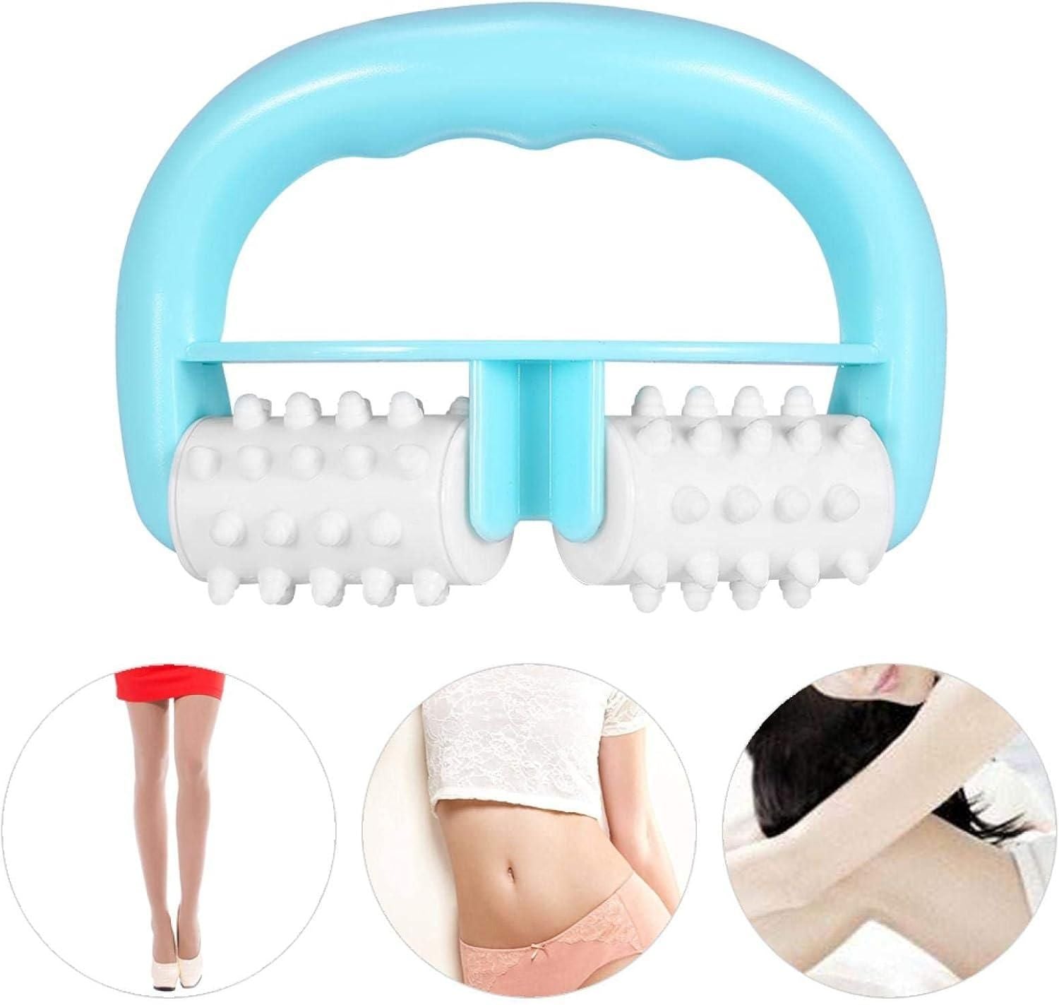 Anti-Cellulite Massage Roller Brush – Body Sculpting & Muscle Relief Massager (1 Piece)