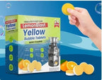LemonBlast Yellow Bubble Tablets (24pc) | Deep Cleaning Effervescent Grease Remover Tablets