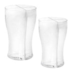 Beer Splitter Mug – 4 Glass Beer Carrier for Parties & Bars