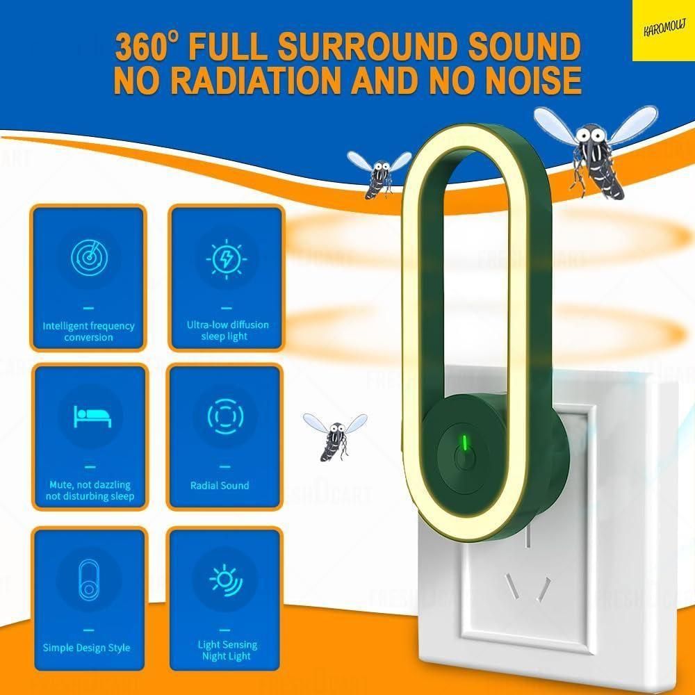 Electric Mosquito Killer Bug Zapper Lamp | Plug-in Indoor Insect Control