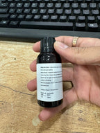 Glass Serum Bottle 30ml (Pack of 2) with Dropper | Refillable Cosmetic Container