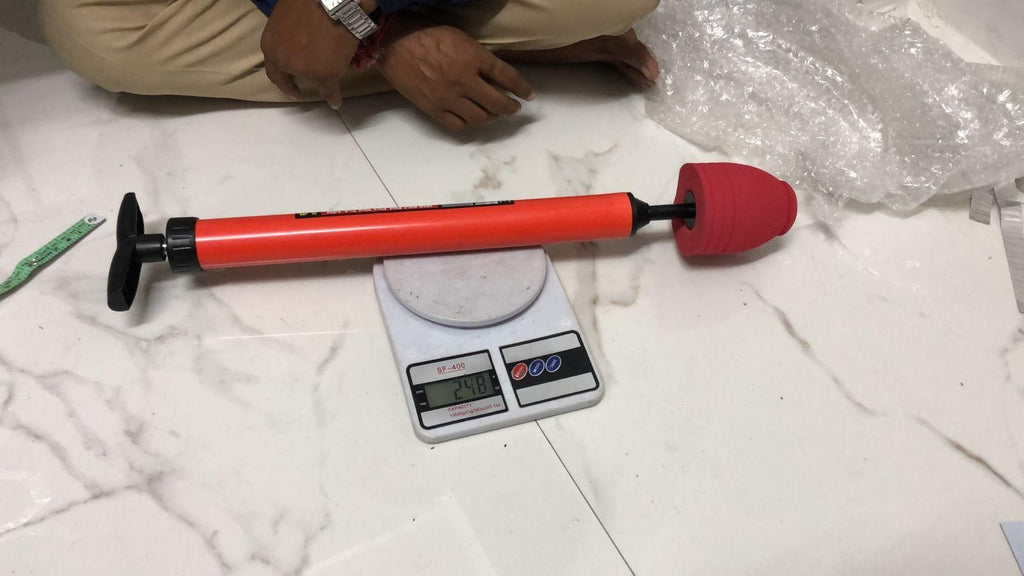 High Pressure Toilet Unblock Plunger | Stainless Steel Drain Clog Remover Tool