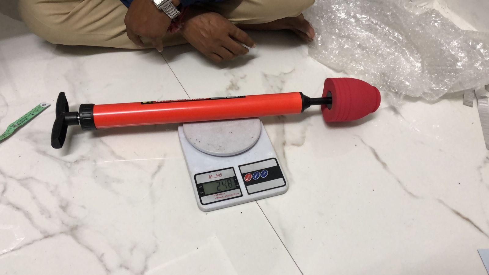 High Pressure Toilet Unblock Plunger | Stainless Steel Drain Clog Remover Tool