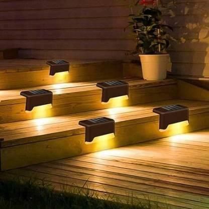 Solar Deck Lights Outdoor – Waterproof LED Solar Pathway & Deck Lighting