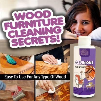 Wood Furniture Polish Cleaner & Shiner 100ML (Pack of 3) | Floor & Cabinet Shine Coating