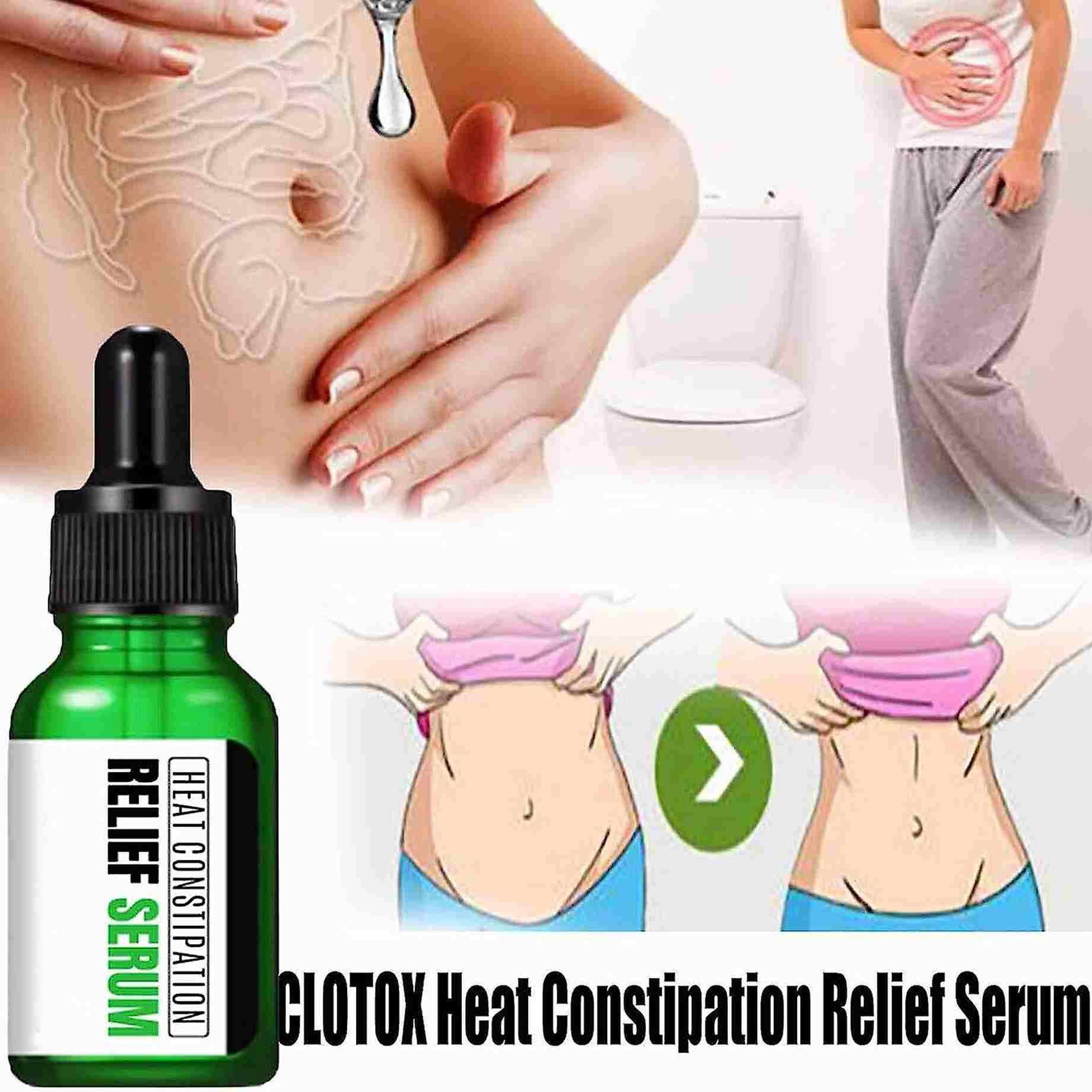 Heat Constipation Relief Serum 50ML (Pack of 2) – Digestive Support for Bloating & Gas Relief