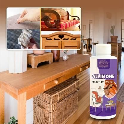 Wood Furniture Polish Cleaner & Shiner 100ML (Pack of 3) | Floor & Cabinet Shine Coating