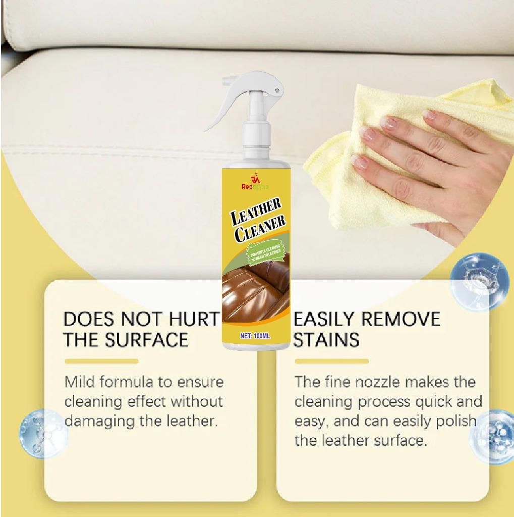 Leather Cleaner 200ml Pack of 2 – Car Seat, Sofa & Shoe Leather Stain Remover