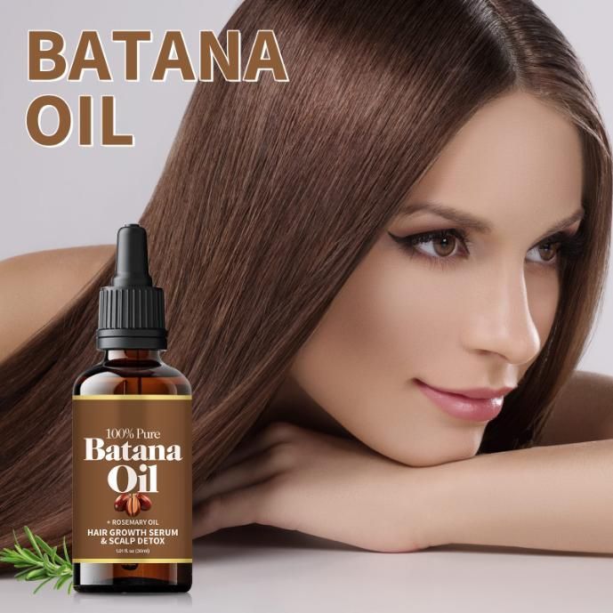 Batana Hair Growth Oil + Serum 30ml (Pack of 2) – Rosemary Infused Hair Fall Control & Stronger Hair Formula