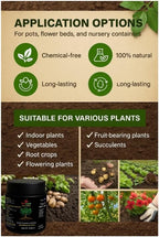 Soil Activator 100gm Potassium Humate Fertilizer | Water Soluble Plant Nutrient