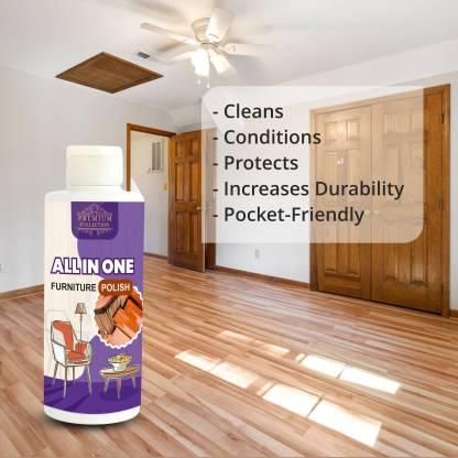 Wood Furniture Polish Cleaner & Shiner 100ML (Pack of 3) | Floor & Cabinet Shine Coating