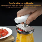 Stainless Steel Bottle Lid Opener | Adjustable Jar & Can Opener Tool