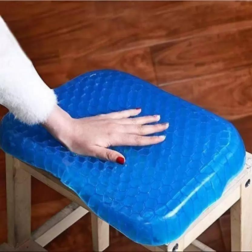 Gel Orthopedic Seat Cushion for Office Chair & Wheelchair | Coccyx & Back Pain Relief Pad