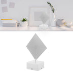 3D 360 Rotating Square Night Light with Remote | Decorative LED Lamp