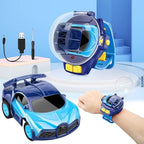 Remote Watch Car for Kids – Mini Wrist RC Racing Car with USB Charging (Assorted Color)