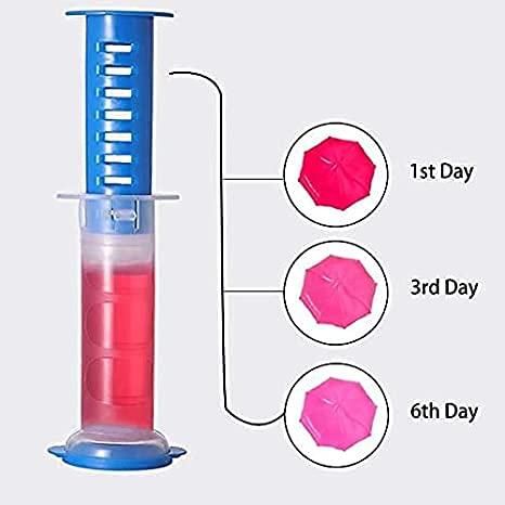 Toilet Freshener Flower Gel Cleaner | Long Lasting Toilet Bowl Cleaner Stamp