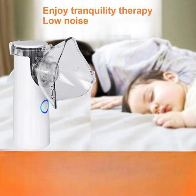Portable Mesh Nebulizer for Kids & Adults – Silent Handheld Nebulizer Machine for Easy Breathing Care