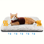 Self-Heating Pet Pad Blanket for Dogs and Cats | Thermal Heat Reflecting Warm Cushion Sleeping Mat