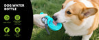 2-in-1 Portable Dog Water Bottle – Leak-Proof Stainless Steel Travel Bottle for Small Dogs