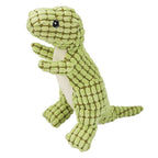Funny Dinosaur Plush Dog Toy with Squeaker – Soft Corn Wool Chew Toy for Dogs & Cats Training and Play