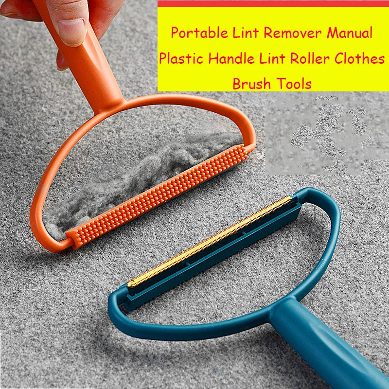 Portable Pet Hair Remover Lint Brush – Dog & Cat Hair Cleaner for Carpets, Sofa & Clothes