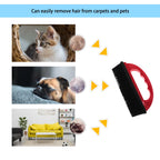 1PCS Car Detailing Brush for Pet Hair Removal Rubber Pet Hair Removal Brush Dog & Cat Hair on Furniture Bedding Carpets Blankets