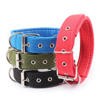 Solid Nylon Dog Collar for Small Medium and Large Dogs – Adjustable Breakaway Pet Collar