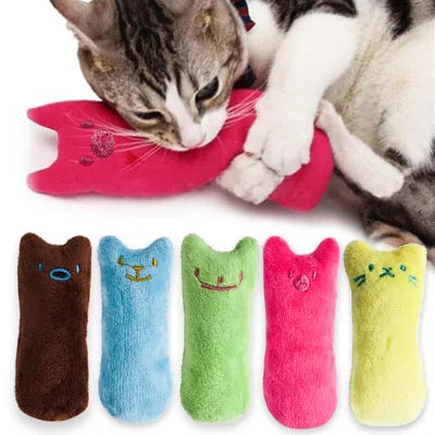 Catnip Cat Toy Interactive Plush Chew Toy for Cats and Kittens