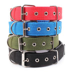 Solid Nylon Dog Collar for Small Medium and Large Dogs – Adjustable Breakaway Pet Collar