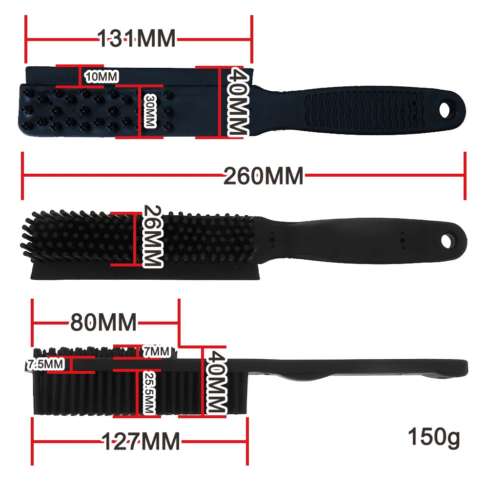 1PCS Car Detailing Brush for Pet Hair Removal Rubber Pet Hair Removal Brush Dog & Cat Hair on Furniture Bedding Carpets Blankets