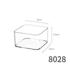 Slim Transparent Storage Box – Narrow Long PET Organizer for Kitchen & Bathroom