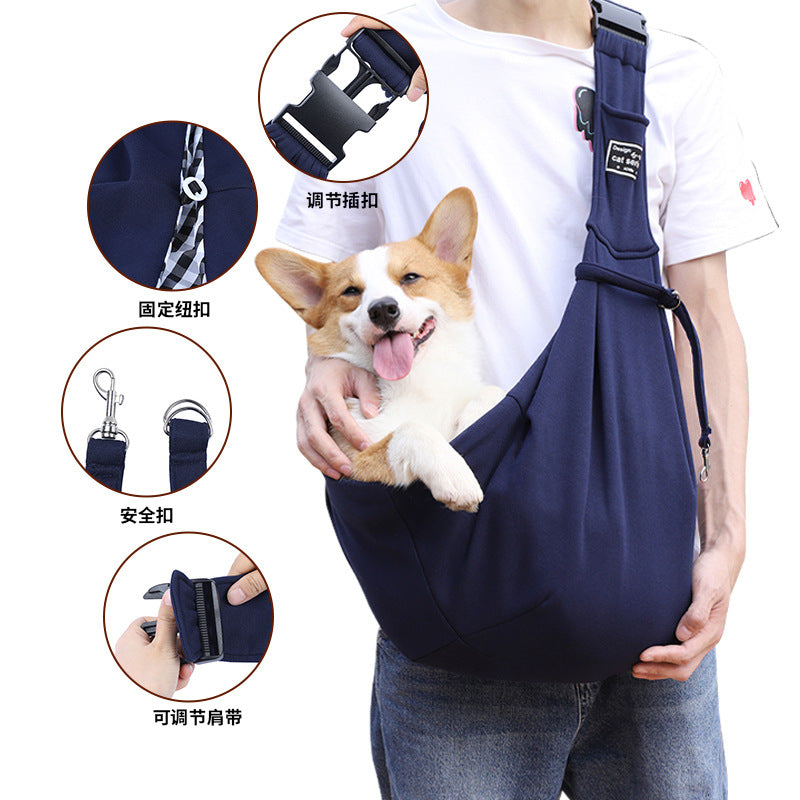Breathable Pet Carrier Backpack for Cats & Small Dogs – Adjustable Travel Bag