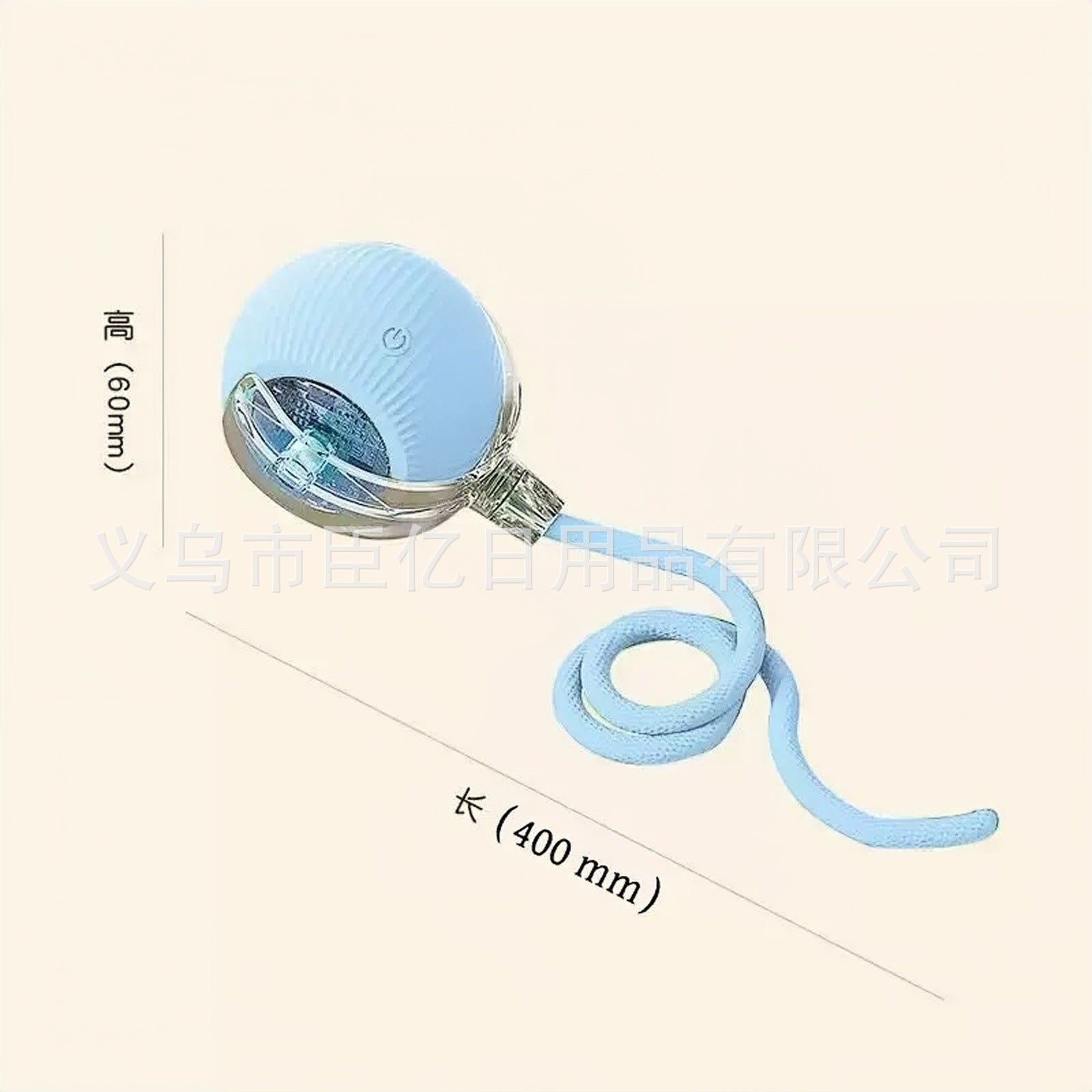 Interactive Pet Ball Toy for Cats & Dogs – Durable TPR Bouncy Ball for Active Play & Exercise