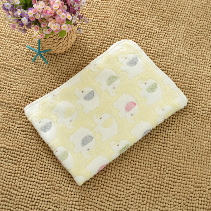 Soft Flannel Pet Blanket for Dogs & Cats – Cozy Warm Pet Sleeping Mat for Bed, Sofa, Crate & Travel