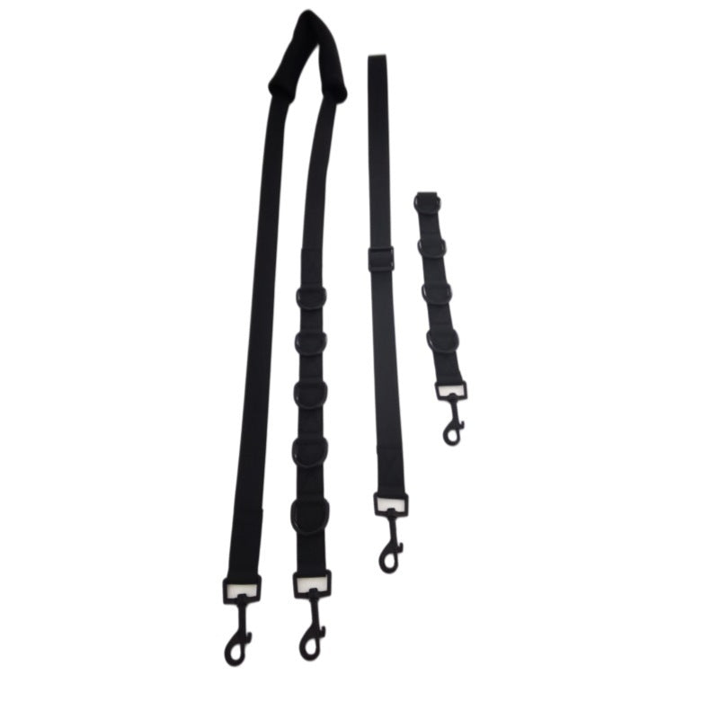 3-Piece Dog Grooming Leash Set – Adjustable Pet Bath Restraint with Neck & Auxiliary Rope, Anti-Choke Sleeve