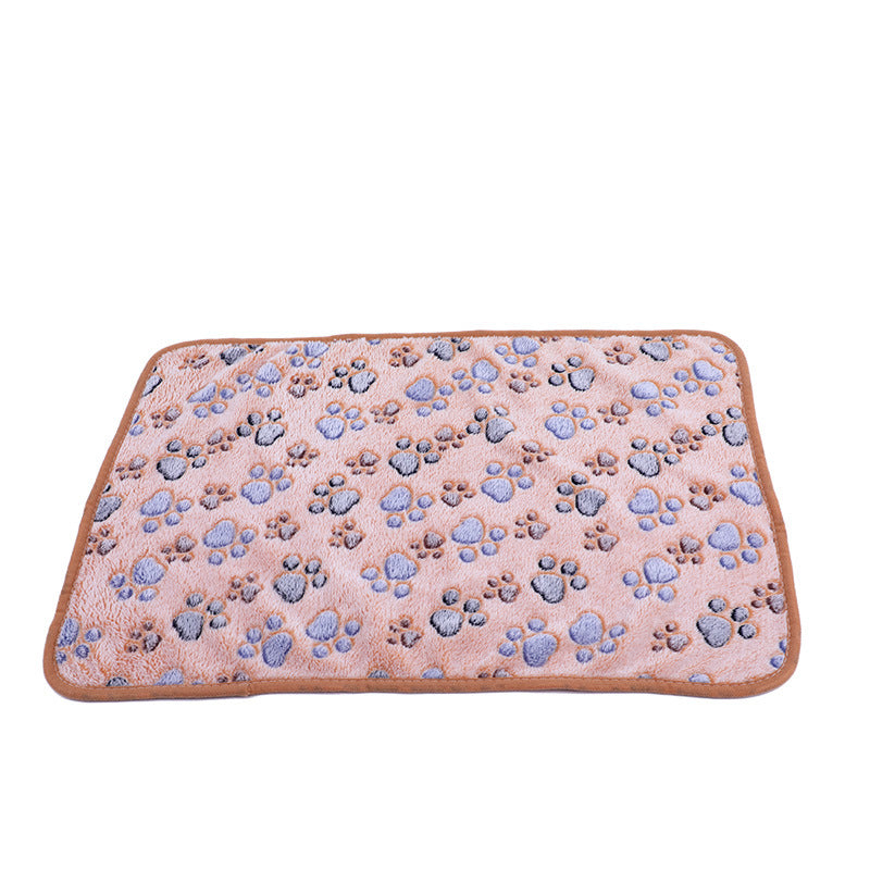 Soft Flannel Pet Blanket for Dogs & Cats – Cozy Warm Pet Sleeping Mat for Bed, Sofa, Crate & Travel