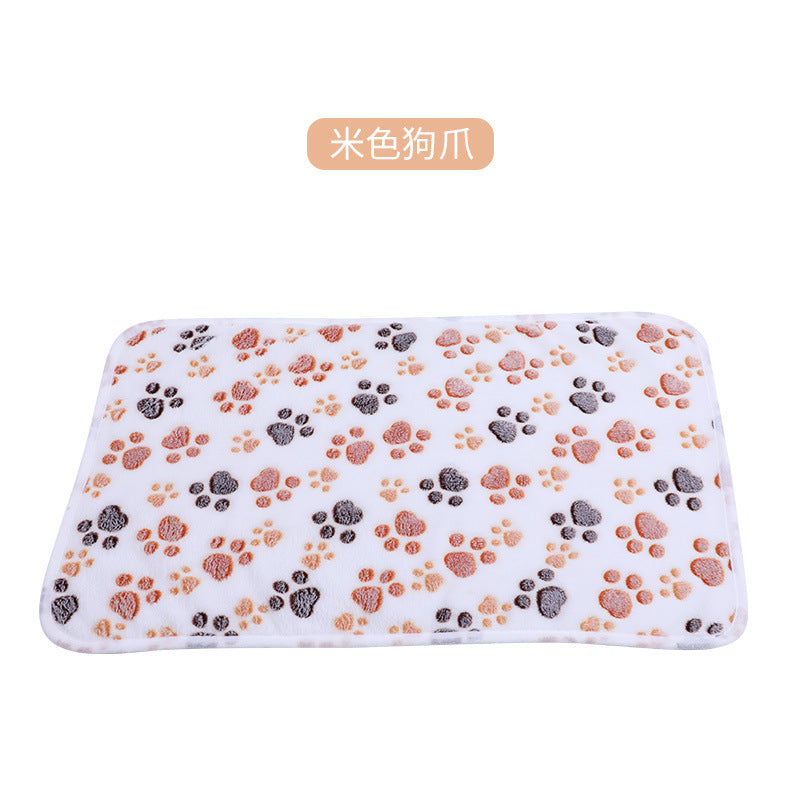 Soft Flannel Pet Blanket for Dogs & Cats – Cozy Warm Pet Sleeping Mat for Bed, Sofa, Crate & Travel