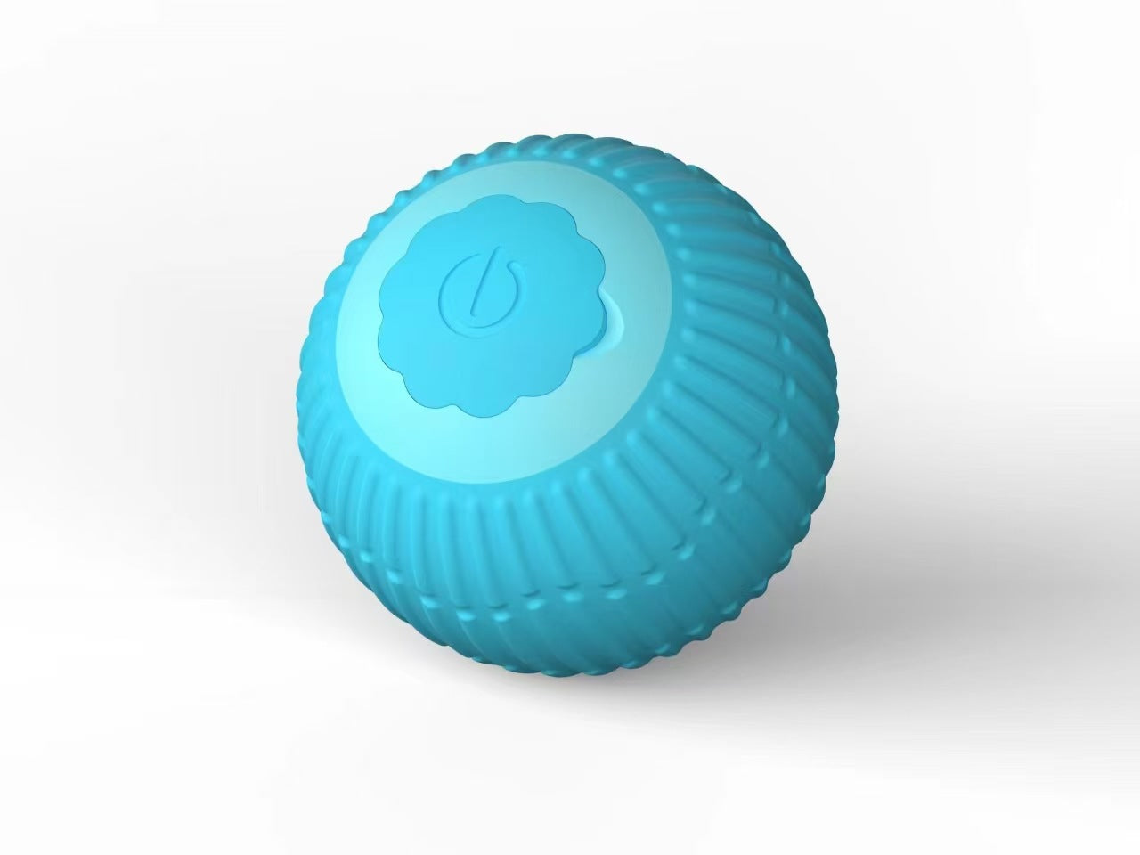 Interactive Pet Ball Toy for Cats & Dogs – Durable TPR Bouncy Ball for Active Play & Exercise