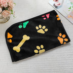 Soft Flannel Pet Blanket for Dogs & Cats – Cozy Warm Pet Sleeping Mat for Bed, Sofa, Crate & Travel