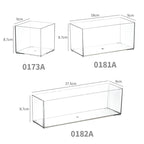 Slim Transparent Storage Box – Narrow Long PET Organizer for Kitchen & Bathroom
