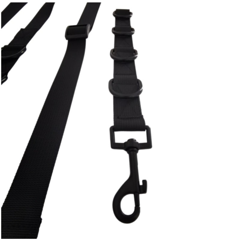 3-Piece Dog Grooming Leash Set – Adjustable Pet Bath Restraint with Neck & Auxiliary Rope, Anti-Choke Sleeve