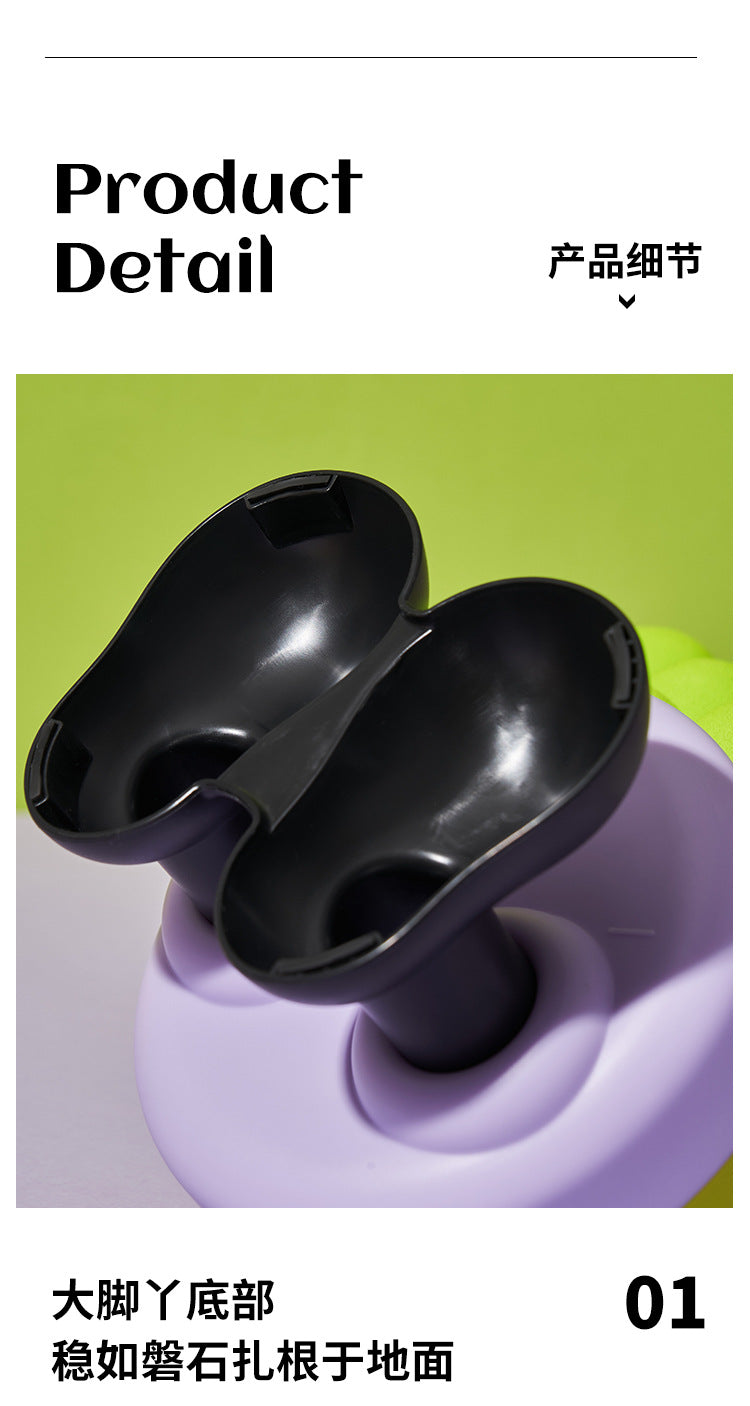 Stainless Steel Cat Bowl with Anti-Slip Base – Elevated Pet Food & Water Bowl