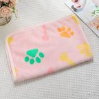 Soft Flannel Pet Blanket for Dogs & Cats – Cozy Warm Pet Sleeping Mat for Bed, Sofa, Crate & Travel