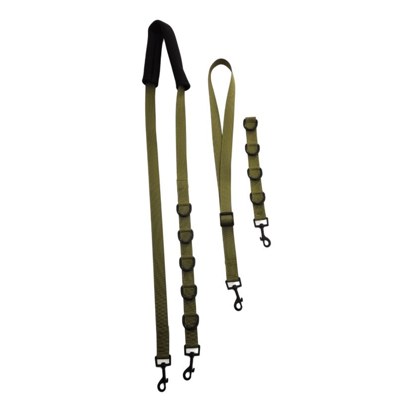 3-Piece Dog Grooming Leash Set – Adjustable Pet Bath Restraint with Neck & Auxiliary Rope, Anti-Choke Sleeve