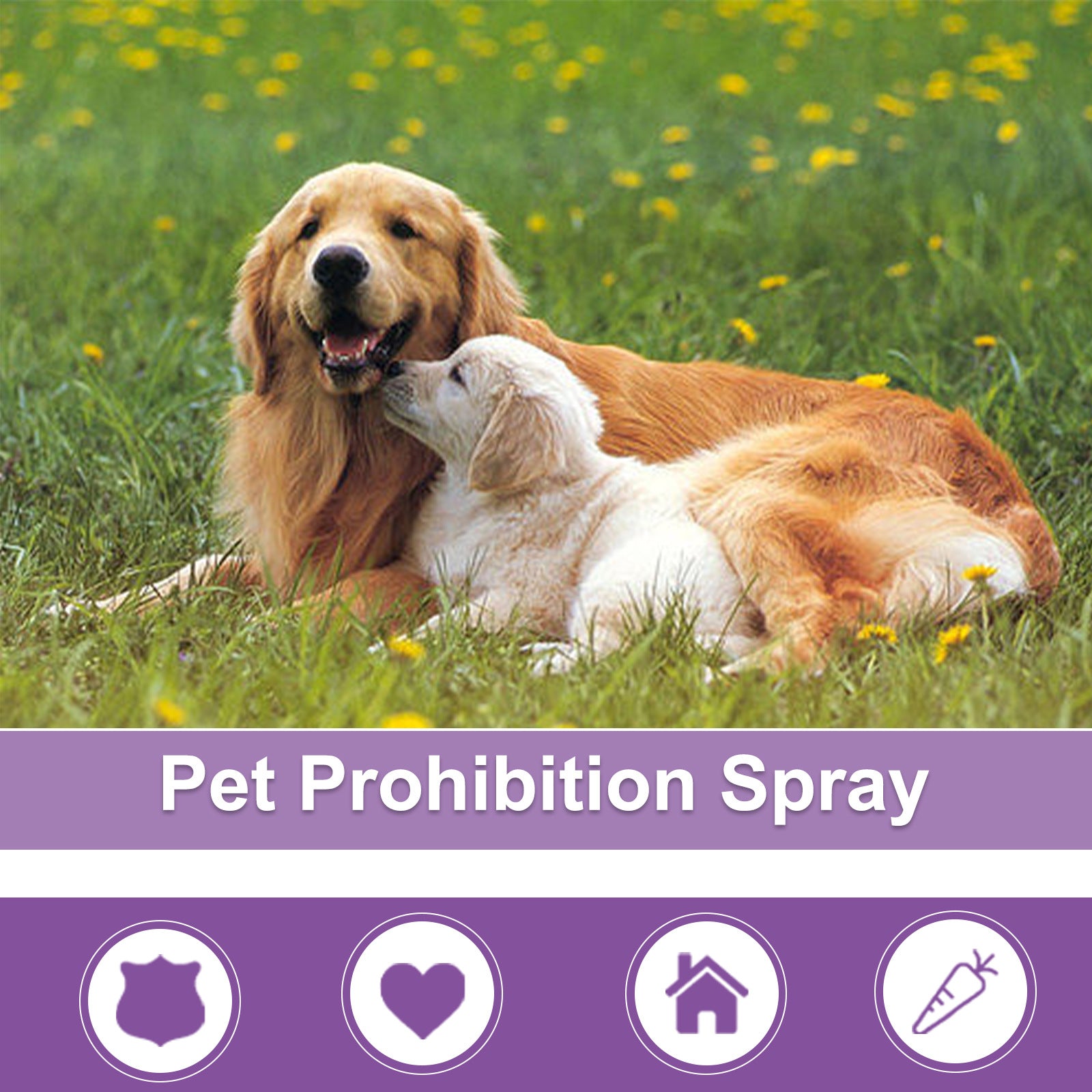 Pet Calming Spray for Dogs and Cats | Pheromone Anxiety Relief and Mood Relaxation Spray