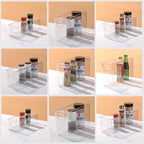 Slim Transparent Storage Box – Narrow Long PET Organizer for Kitchen & Bathroom