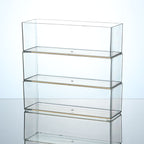 Slim Transparent Storage Box – Narrow Long PET Organizer for Kitchen & Bathroom